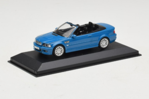 BMW M3 E46 Cabriolet Blau Minichamps 1:43 BMW015 Metall — Bild 2 von 4