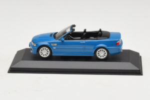 BMW M3 E46 Cabriolet Blau Minichamps 1:43 BMW015 Metall