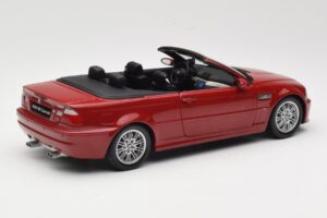 BMW M3 E46 Cabriolet Rot Kyosho 1:18 08505R Metall — Bild 3 von 8
