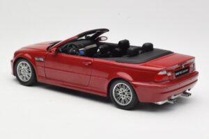 BMW M3 E46 Cabriolet Rot Kyosho 1:18 08505R Metall — Bild 7 von 8