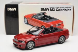 BMW M3 E46 Cabriolet Rot Kyosho 1:18 08505R Metall — Bild 8 von 8
