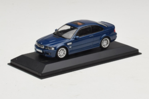 BMW M3 E46 Blau Minichamps 1:43 BMW014 Metall — Bild 2 von 4