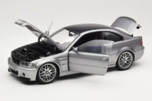 BMW M3 E46 CSL Silber Kyosho 1:18 08506S Metall — Bild 2 von 8