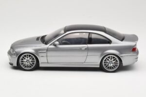 BMW M3 E46 CSL Silber Kyosho 1:18 08506S Metall — Bild 4 von 8
