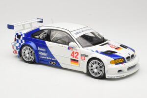 BMW M3 E46 GTR #42 J. Muller / J.J. Lehto ALMS 2001 Minichamps 1:18 80430139183 Metall — Bild 6 von 8