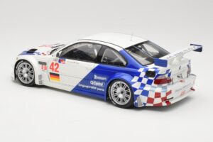 BMW M3 E46 GTR #42 J. Muller / J.J. Lehto ALMS 2001 Minichamps 1:18 80430139183 Metall — Bild 7 von 8