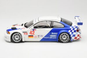 BMW M3 E46 GTR #42 J. Lehto / P. Ekblom ALMS 2001 Minichamps 1:18 100012142 Metall — Bild 4 von 8
