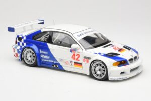 BMW M3 E46 GTR #42 J. Lehto / P. Ekblom ALMS 2001 Minichamps 1:18 100012142 Metall — Bild 6 von 8