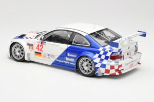 BMW M3 E46 GTR #42 J. Lehto / P. Ekblom ALMS 2001 Minichamps 1:18 100012142 Metall — Bild 7 von 8