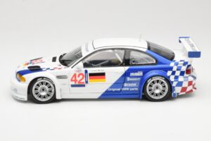 BMW M3 E46 GTR #42 J. Lehto / J. Muller ELMS 2001 Minichamps 1:18 100012192 Metall — Bild 4 von 8