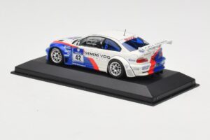 BMW M3 E46 GTR #42 P. Muller / J. Muller / H-J. Stuck / P. Lamy ADAC 24h Nurburgring 2004 Minichamps 1:43 BMW001 Metall — Bild 3 von 4