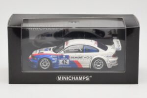 BMW M3 E46 GTR #42 P. Muller / J. Muller / H-J. Stuck / P. Lamy ADAC 24h Nurburgring 2004 Minichamps 1:43 BMW001 Metall — Bild 4 von 4