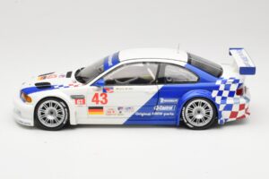 BMW M3 E46 GTR #43 D. Muller ALMS 2001 Minichamps 1:18 100012143 Metall — Bild 4 von 8