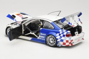 BMW M3 E46 GTR #43 D. Muller ALMS 2001 Minichamps 1:18 100012143 Metall — Bild 5 von 8