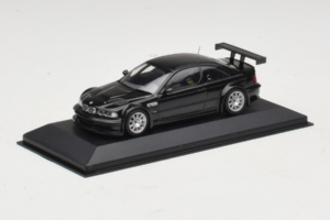 BMW M3 E46 GTR Street Schwarz Minichamps 1:43 BMW020 Metall — Bild 2 von 5