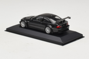 BMW M3 E46 GTR Street Schwarz Minichamps 1:43 BMW020 Metall — Bild 3 von 5