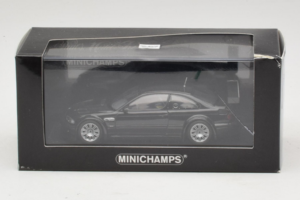 BMW M3 E46 GTR Street Schwarz Minichamps 1:43 BMW020 Metall — Bild 5 von 5