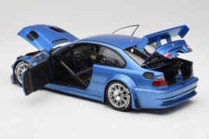 BMW M3 E46 GTR Street Blau Minichamps 1:18 80430302540 Metall — Bild 5 von 8