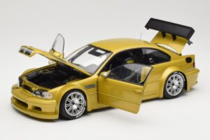 BMW M3 E46 GTR Street Phoenix Yellow Minichamps 1:18 80430309444 Metall — Bild 2 von 8