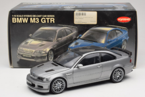 BMW M3 E46 GTR Street Silbergrau Kyosho 1:18 08507S Metall — Bild 8 von 8