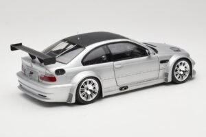 BMW M3 E46 GTR Street Silber With Carbon Roof Minichamps 1:18 100012102 Metall — Bild 3 von 8