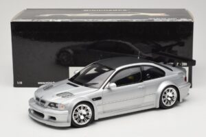 BMW M3 E46 GTR Street Silber With Carbon Roof Minichamps 1:18 100012102 Metall — Bild 8 von 8