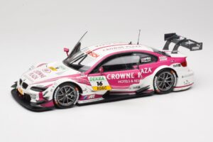 BMW M3 E92 DTM #16 BMW Team RMG A. Priaulx 2013 Minichamps 1:18 100132216 Metall — Bild 2 von 8