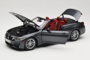 BMW M4 F83 Cabriolet Mineral Grey Paragon 1:18 80432339610 Metall — Bild 2 von 8