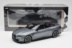 BMW M4 G82 Cabriolet Grey Metallic Minichamps 1:18 155021034 Metall — Bild 6 von 6