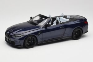 BMW M4 G82 Cabriolet Blau Metallic Minichamps 1:18 110021031 Metall