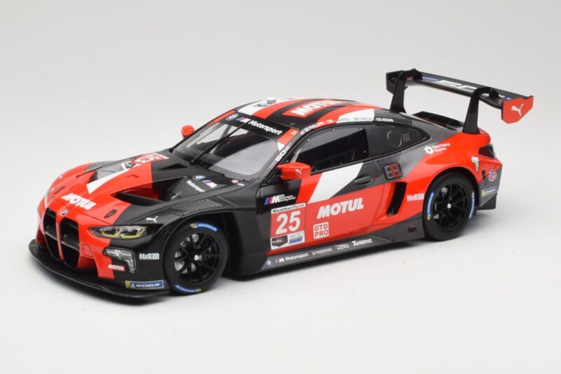 BMW M4 GT3 G82 #25 BMW Team RLL C. De Phillippi / J. Edwards IMSA 2022 Minichamps 1:18 155222025 Metall