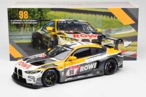 BMW M4 G82 GT3 Rowe Racing #98 ADAC 24 Hours Nürburgring 2022 Minichamps 1:18 113222098 Metall — Bild 8 von 8