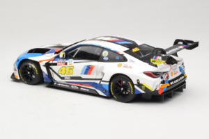 BMW M4 GT3 #46 V. Rossi / A. Farfus / M. Martin Team WRT 12 Hours of Bathurst 2023 Minichamps 1:18 113232146 Metall — Bild 7 von 8