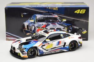 BMW M4 GT3 #46 V. Rossi / A. Farfus / M. Martin Team WRT 12 Hours of Bathurst 2023 Minichamps 1:18 113232146 Metall — Bild 8 von 8