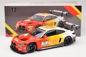 BMW M4 GT3 #72 D. Harper / M. Hesse / C. Weerts BMW M Team RMG 24 Hours of Nurburgring 2024 Minichamps 1:18 113242072 Metall — Bild 8 von 8