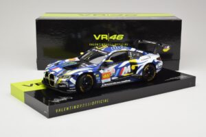 BMW M4 GT3 Team WRT #46 V. Rossi / A. Al-Harthy / M. Martin DNF 24 Hours of Le Mans 2024 Minichamps 1:18 113242446 Metall — Bild 8 von 8