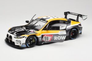BMW M4 GT3 #98 M. Wittmann / S. van der Linde Rowe Racing ADAC 24h Nurburgring 2023 Minichamps 1:18 113232098 Metall — Bild 2 von 8
