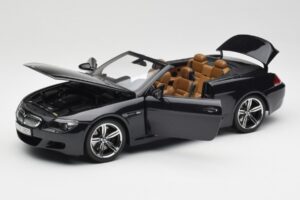 BMW M6 E64 Cabriolet Sapphire Black Kyosho 1:18 80430417424 Metall — Bild 2 von 9