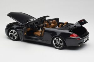 BMW M6 E64 Cabriolet Sapphire Black Kyosho 1:18 80430417424 Metall — Bild 6 von 9