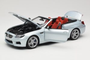 BMW M6 F12 Cabriolet Silverstone Silver Paragon 1:18 8043225656 Metall — Bild 2 von 8