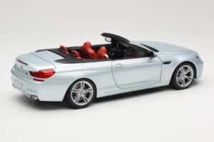 BMW M6 F12 Cabriolet Silverstone Silver Paragon 1:18 8043225656 Metall — Bild 3 von 8