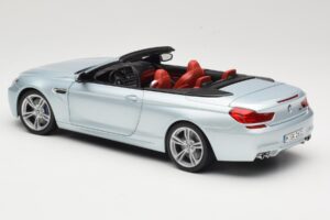 BMW M6 F12 Cabriolet Silverstone Silver Paragon 1:18 8043225656 Metall — Bild 7 von 8
