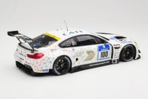 BMW M6 GT3 F13 #100 Schubert Motorsport J. Edwards / J. Klingmann 24h Nürburgring 2016 Minichamps 1:18 155162611 Metall — Bild 2 von 6