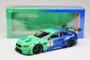 BMW M6 GT3 F13 #3 Falken Motorsports P. Düsseldorf / J. Müller VLN Winner Heat 4 2017 Minichamps 1:18 153172693 Metall — Bild 6 von 6
