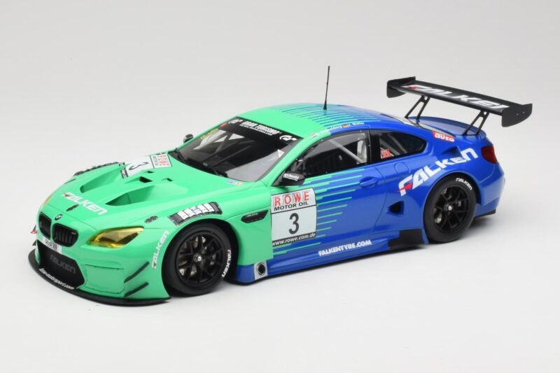 BMW M6 GT3 F13 #3 Falken Motorsports P. Düsseldorf / J. Müller VLN Winner Heat 4 2017 Minichamps 1:18 153172693 Metall