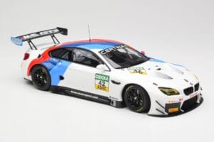 BMW M6 GT3 F13 #42 BMW Team Schnitzer R. Collard / P. Eng ADAC GT Masters Oschersleben 2017 Minichamps 1:18 155172652 Metall — Bild 4 von 6