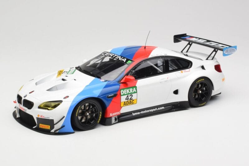 BMW M6 GT3 F13 #42 BMW Team Schnitzer R. Collard / P. Eng ADAC GT Masters Oschersleben 2017 Minichamps 1:18 155172652 Metall