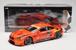 BMW M6 GT3 F13 #55 Autobacs Racing Team R. Takagi / K. Kobayashi Super GT Series 2016 Minichamps 1:18 155162655 Metall — Bild 6 von 6