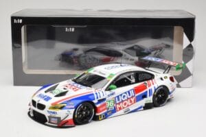 BMW M6 GT3 F13 #96 Turner Motorsport B. Auberlen / R. Foley Class Winner Petit Le Mans 2019 Minichamps 1:18 153192696 Metall — Bild 6 von 6
