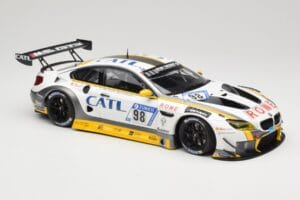 BMW M6 GT3 F13 #98 Rowe Racing M. Palttala / N. Catsburg 2nd Place 24 Hours of Nürburgring 2017 Minichamps 1:18 155172698 Met — Bild 4 von 6
